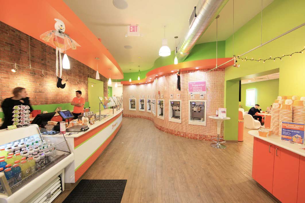 Orange Leaf shop with lot of equipment's